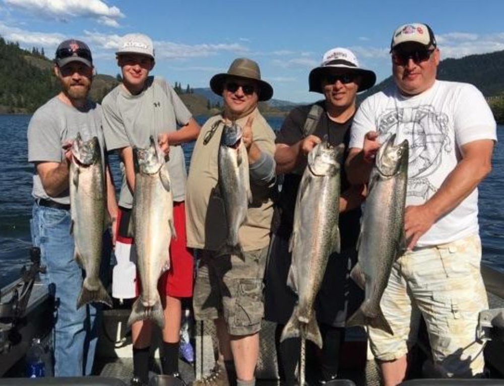 Columbia River Spring Chinook Salmon Fishing set 2016 • STS Guide Service