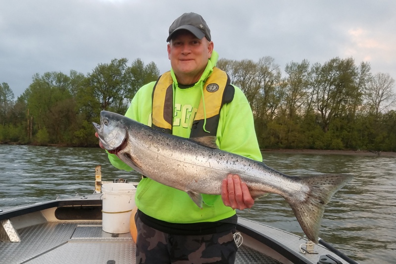 Columbia River Water Conditions Makes Tough Start For Spring Chinook Salmon Fishing Season